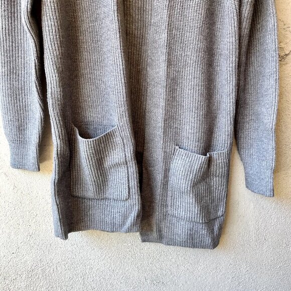Cyrus Knit Open Cardigan Long Gray Size S - Picture 4 of 5